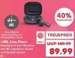 Kaufland JBL Live Flex kabellose In-Ear-Ohrhörer Angebot