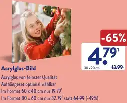 Aldi Süd Acrylglas-Bild Angebot