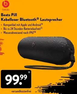 Aldi Süd Beats Pill Kabelloser Bluetooth Lautsprecher Angebot