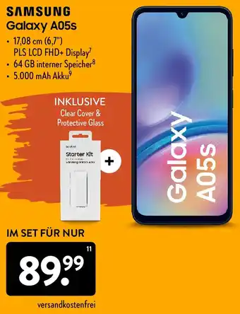 Aldi Süd SAMSUNG Galaxy A05s Angebot