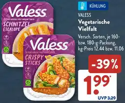 Aldi Süd VALESS Vegetarische Vielfalt Angebot