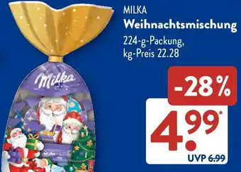 Aldi Süd MILKA Weihnachtsmischung Angebot