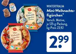 Aldi Süd WINTERTRAUM Mini-Weihnachtsfigürchen Angebot