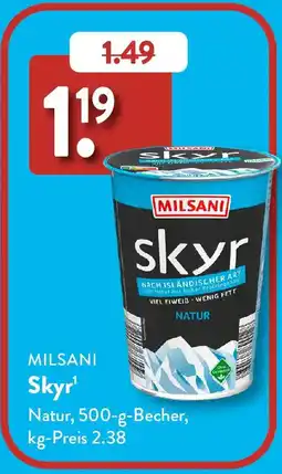 Aldi Süd MILSANI Skyr Angebot