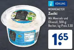Aldi Süd WONNEMEYER Zaziki Angebot