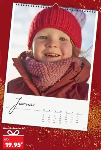 Kaufland Wandkalender A3 Angebot