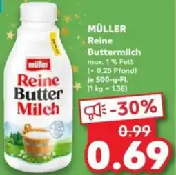 Kaufland MÜLLER Reine Buttermilch Angebot