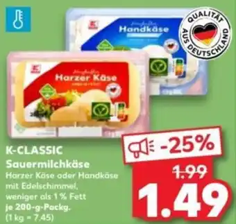 Kaufland K-CLASSIC Sauermilchkäse Angebot