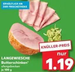 Kaufland LANGEWIESCHE Butterschinken Angebot