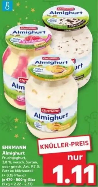 Kaufland EHRMANN Almighurt Angebot