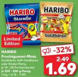 Kaufland HARIBO Fruchtgummi-Minis Angebot