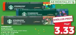 Kaufland STARBUCKS Kaffeekapseln Angebot