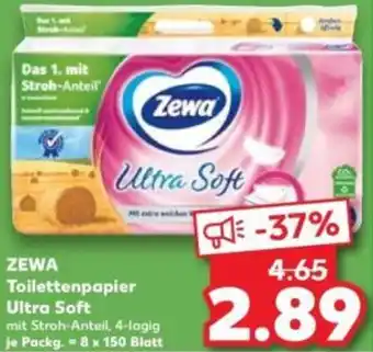 Kaufland ZEWA Toilettenpapier Ultra Soft Angebot