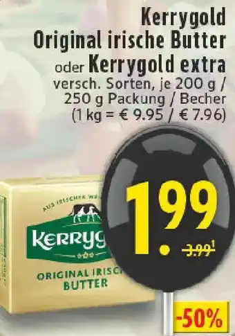 Edeka Kerrygold Original irische Butter oder Kerrygold extra Angebot