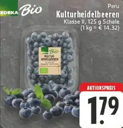 Edeka EDEKA Bio Kulturheidelbeeren Angebot