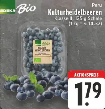 Edeka EDEKA Bio Kulturheidelbeeren Angebot
