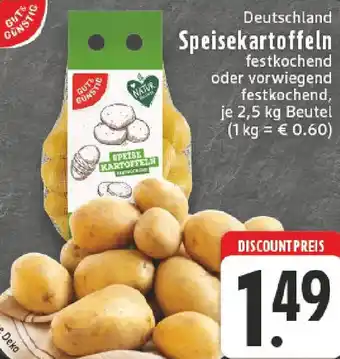 Edeka Gut & Günstig Speisekartoffeln Angebot