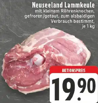 Edeka Neuseeland Lammkeule Angebot