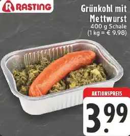 Edeka RASTING Grünkohl mit Mettwurst Angebot