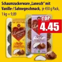 Mix Markt Schaumzuckerware ,,Lanesch" mit Vanille-/Sahnegeschmack Angebot