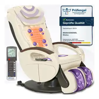 Netto Marken-Discount Massagesessel Komfort Deluxe, Creme Angebot