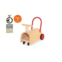 Netto Marken-Discount Rutschauto 'Enzo', natur/rot Angebot