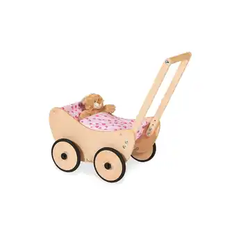 Netto Marken-Discount Puppenwagen 'Trixi', natur, 2-tlg Angebot