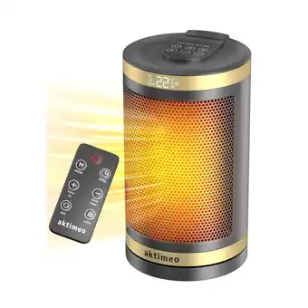 Netto Marken-Discount aktimeo Keramik Heizung Classic 1500 Watt, Gold Angebot