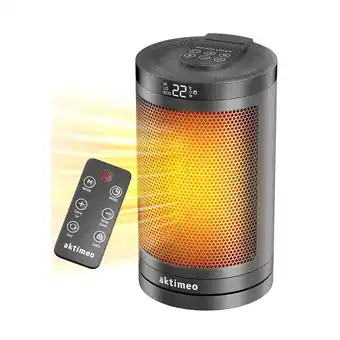 Netto Marken-Discount aktimeo Keramik Heizung Classic 1500 Watt, Schwarz Angebot