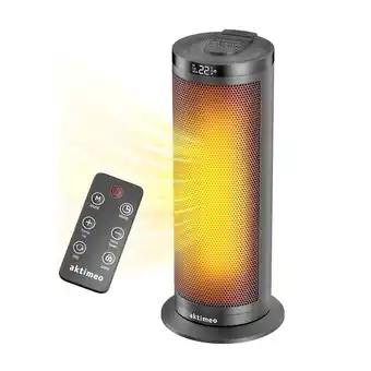 Netto Marken-Discount aktimeo Keramik Heizung Premium 2000 Watt, Schwarz Angebot