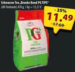 Mix Markt Schwarzer Tee ,,Brooke Bond PG TIPS" Angebot