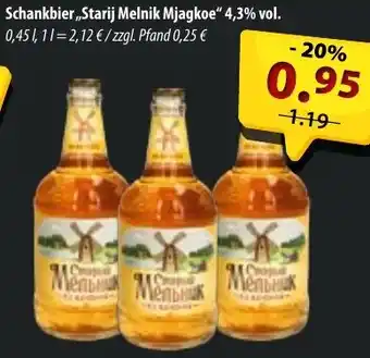 Mix Markt Schankbier ,,Starij Melnik Mjagkoe" Angebot