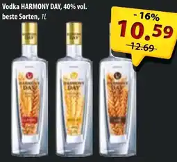 Mix Markt Vodka HARMONY DAY, 40% vol. Angebot