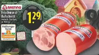 Edeka RASTING Frischwurst Aufschnitt Angebot