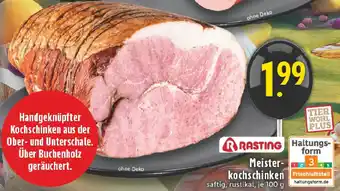 Edeka RASTING Meisterkochschinken Angebot