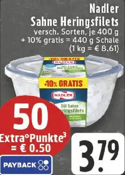 Edeka Nadler Sahne Heringsfilets Angebot