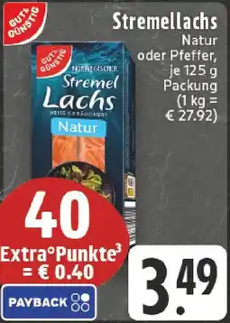 Edeka Gut & Günstig Stremellachs Angebot