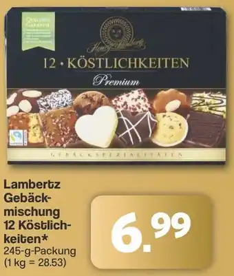 Famila Nord West Lambertz Gebäckmischung 12 Köstlichkeiten Angebot