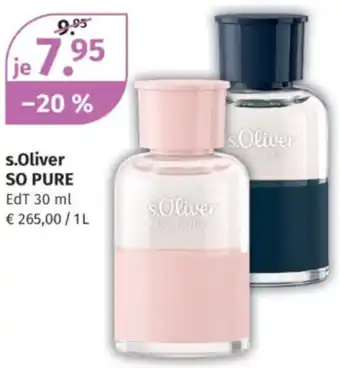 Müller s.Oliver SO PURE EdT Angebot