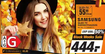 Expert Technomarkt SAMSUNG QLED TV GQ55Q7F5AUXZG Angebot