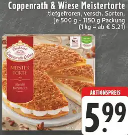 Edeka Coppenrath & Wiese Meistertorte Angebot