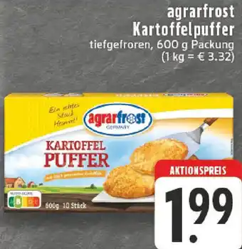 Edeka agrarfrost Kartoffelpuffer Angebot
