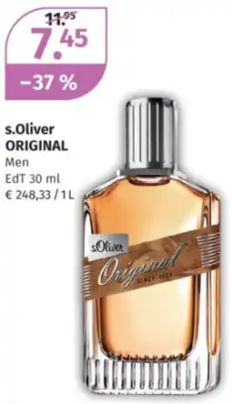 Müller s.Oliver ORIGINAL Men EdT Angebot