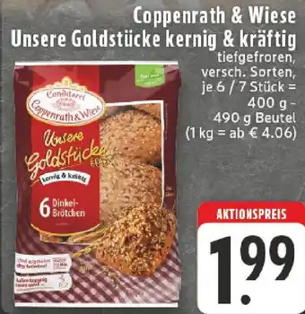 Edeka Coppenrath & Wiese Unsere Goldstücke kernig & kräftig Angebot