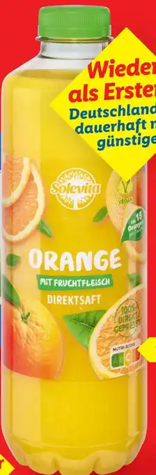 Lidl Solevita Orangensaft Angebot