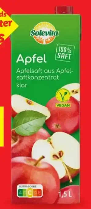 Lidl Solevita Apfelsaft Angebot