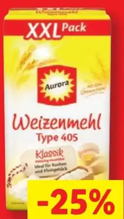 Lidl Aurora Weizenmehl XXL Angebot
