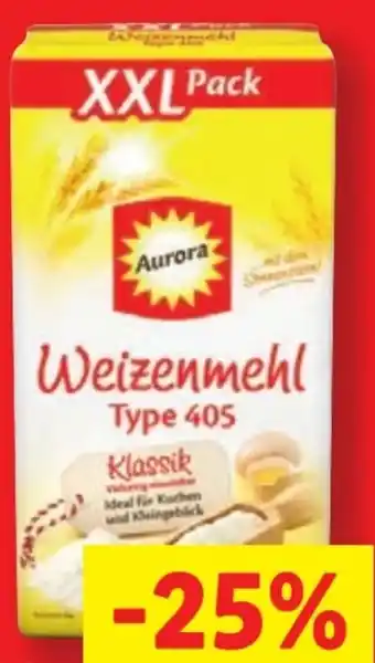 Lidl Aurora Weizenmehl XXL Angebot