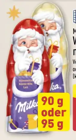 Aldi Nord Milka Weihnachts­mann Angebot