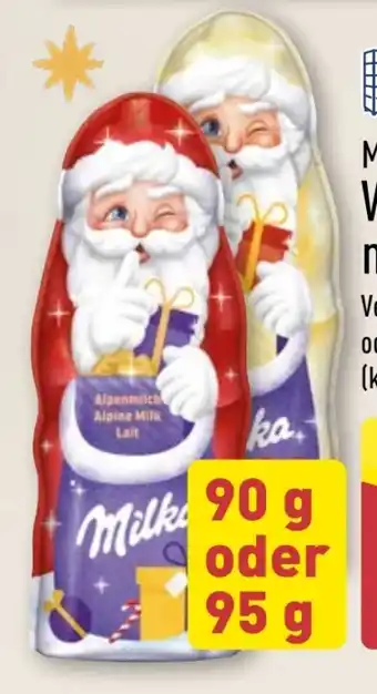 Aldi Nord Milka Weihnachts­mann Angebot